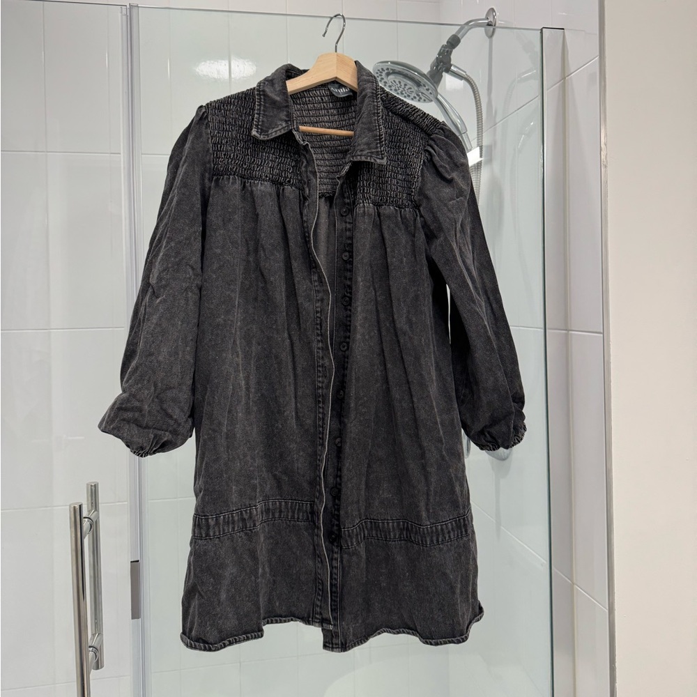 ARULA DENIM DRESS